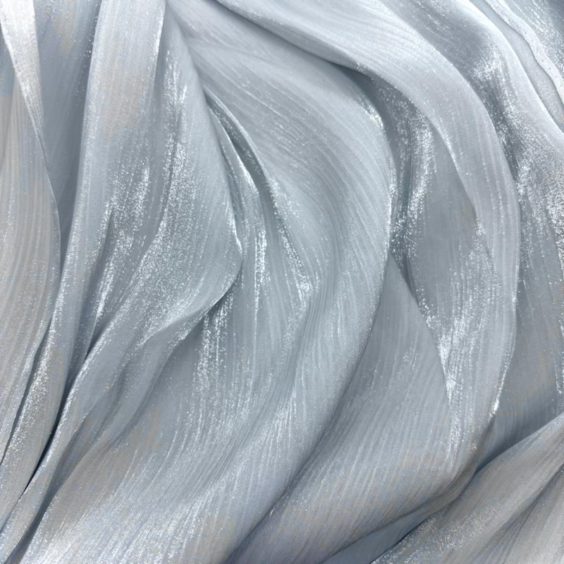 Silver Organza Hijab main image 1