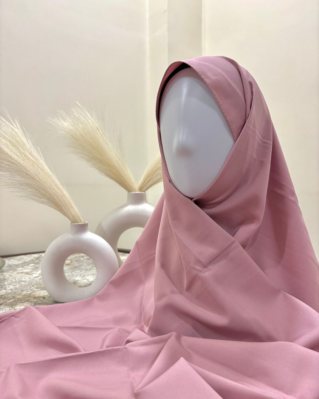 Skin Pink Korean Chiffon Hijab main image 1