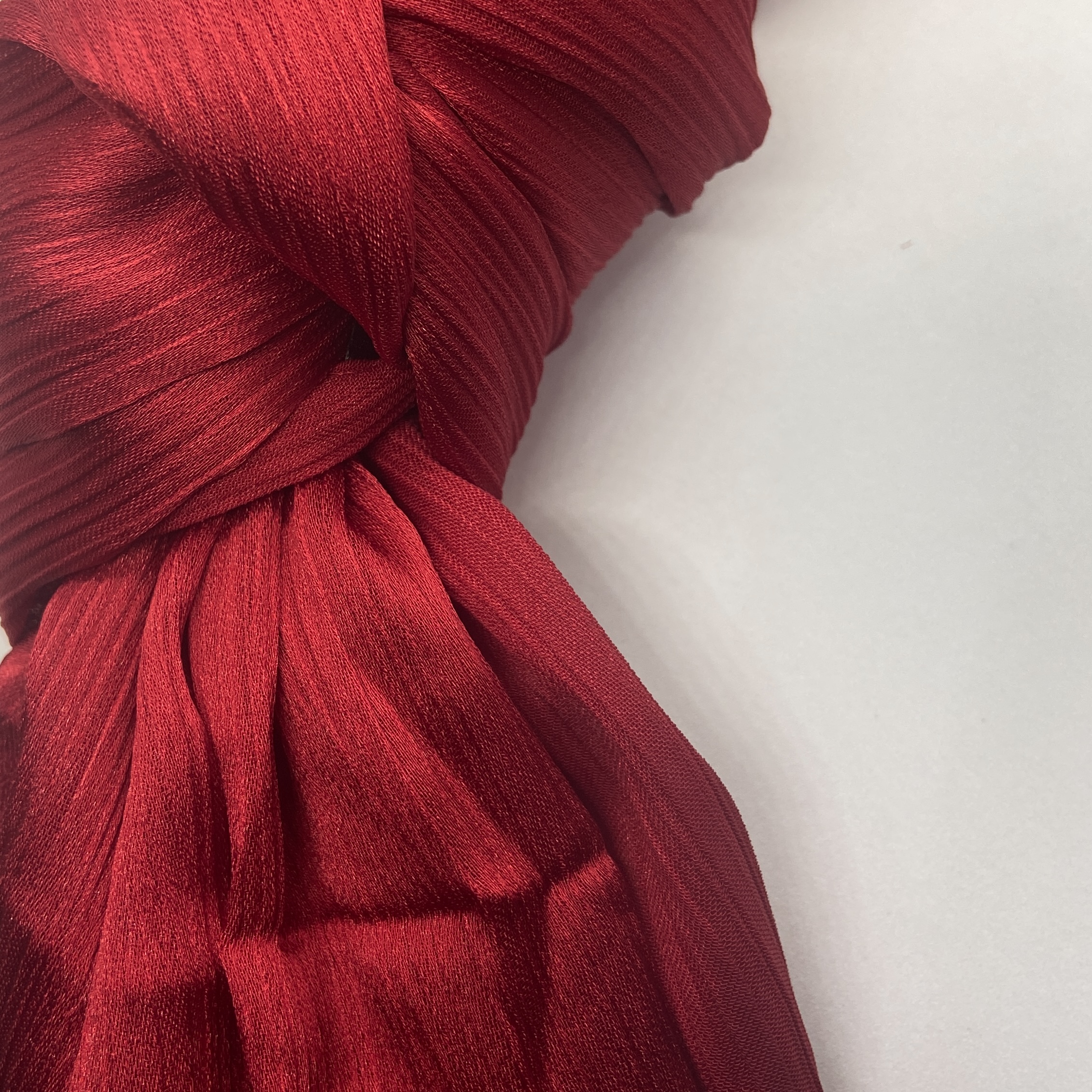 Red Maxi Crinckled Hijab main image 0